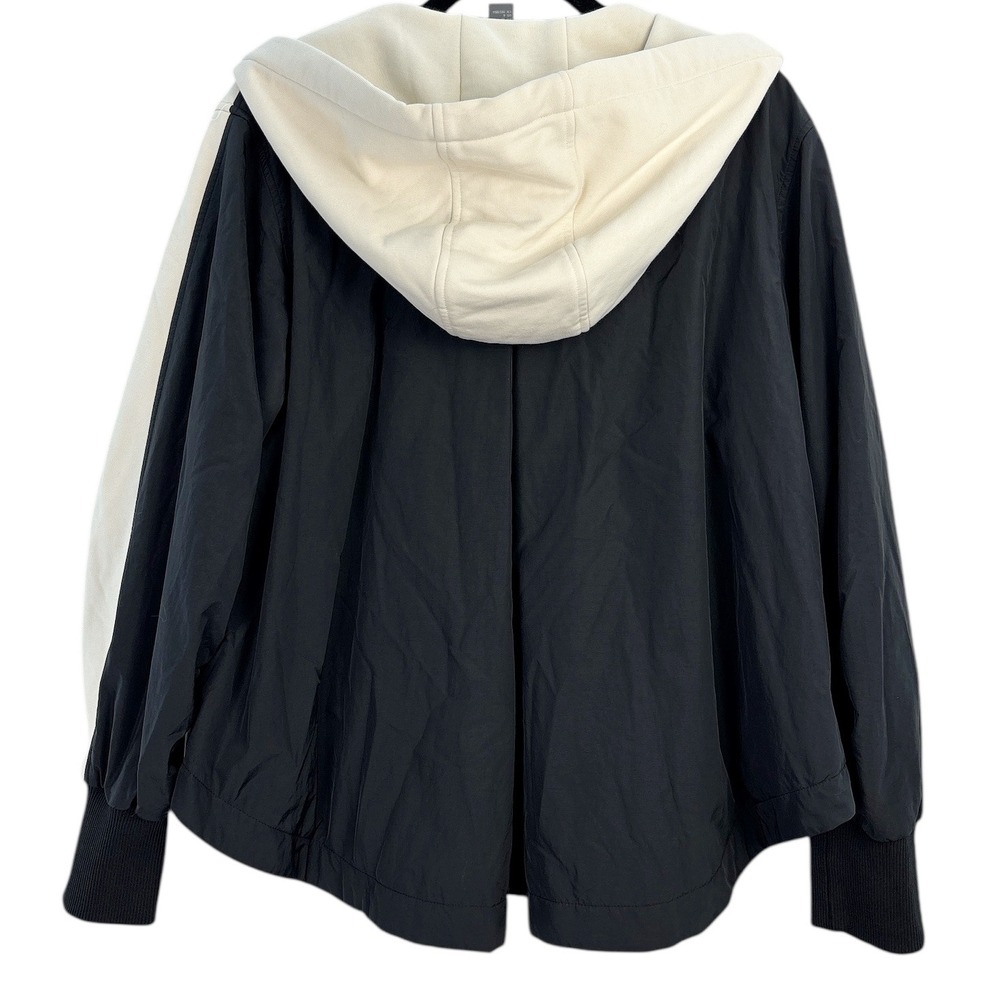 Sweaty Betty London Zip Up Hoodie Jacket Women's Small Cream & Black Colorblock - Picture 7 of 16
